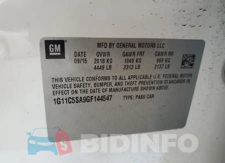 1G11C5SA9GF144547 Photo# 10