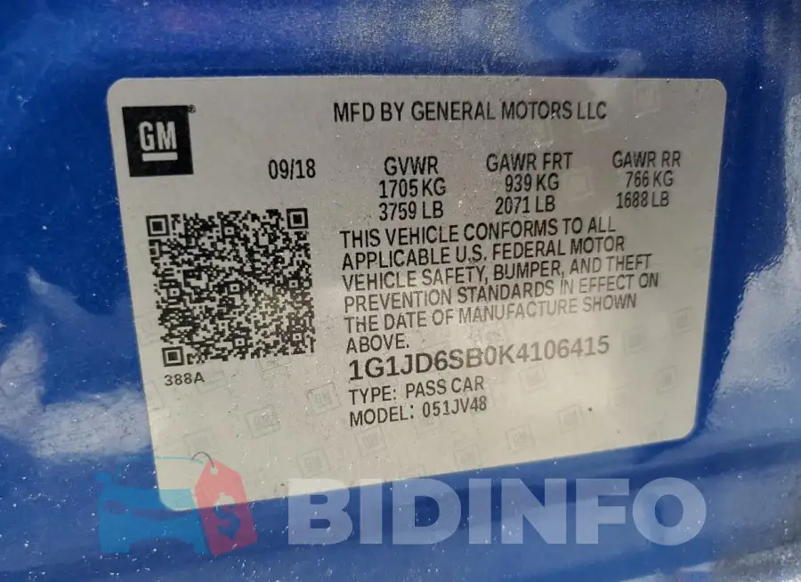 1G1JD6SB0K4106415 Photo# 13