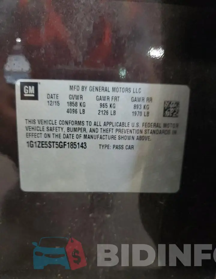1G1ZE5ST5GF185143 Photo# 12
