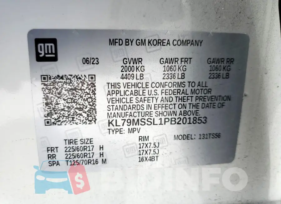 KL79MSSL1PB201853 Photo# 13