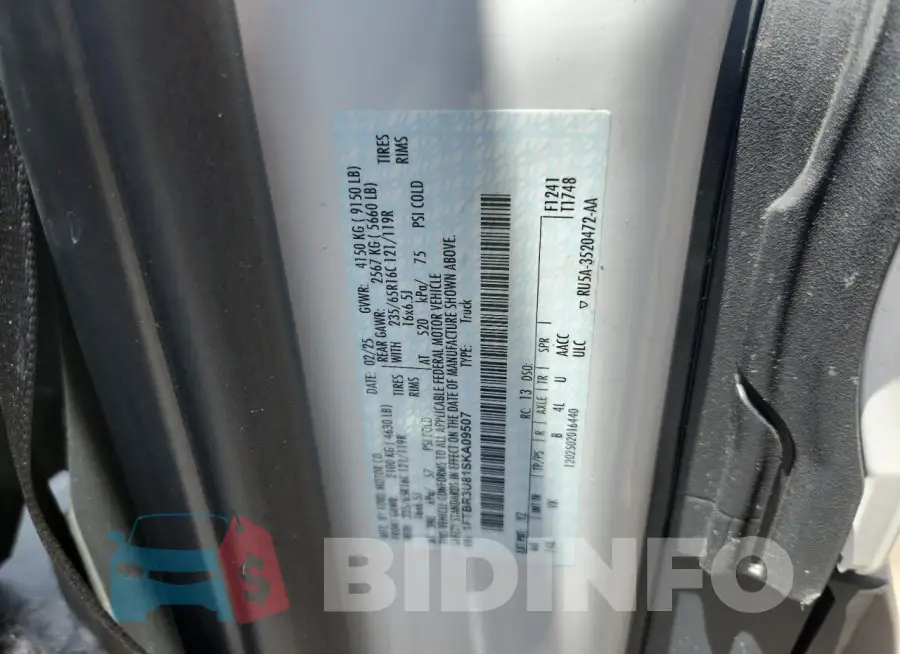 1FTBR3U81SKA09507 Photo# 12