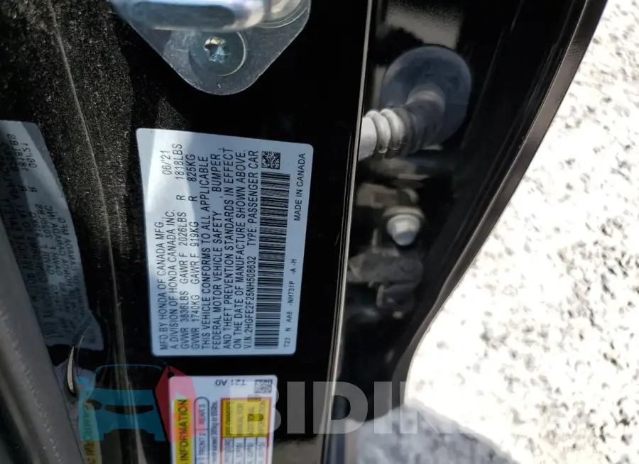2HGFE2F25NH508632 Photo# 12