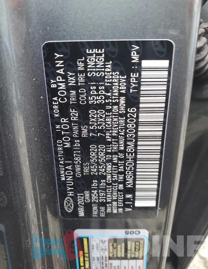 KM8R5DHE8MU308026 Photo# 13