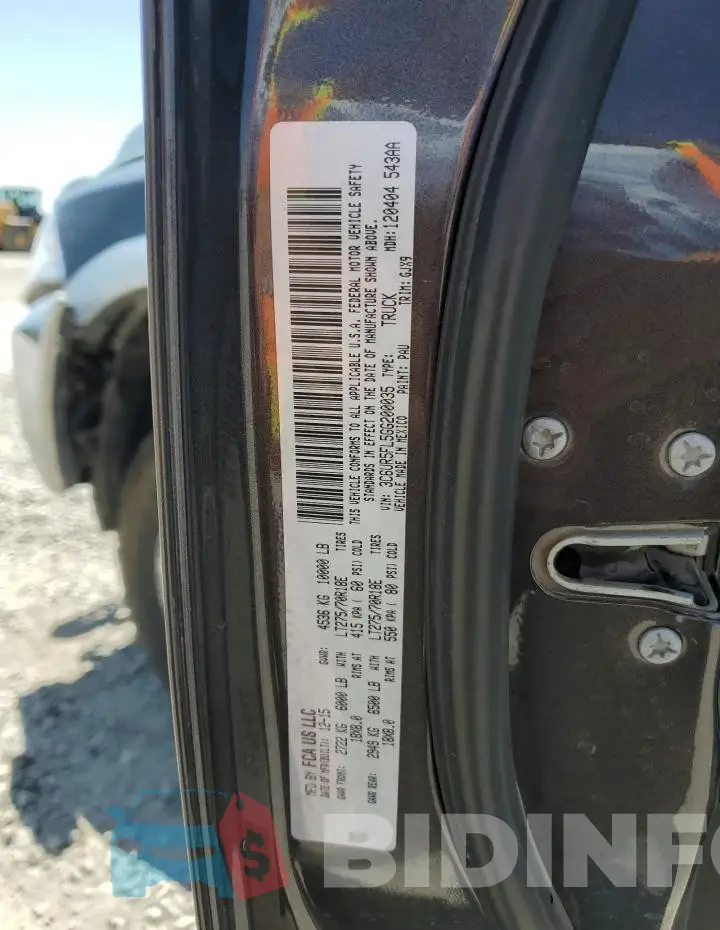 3C6UR5FL5GG200035 Photo# 12