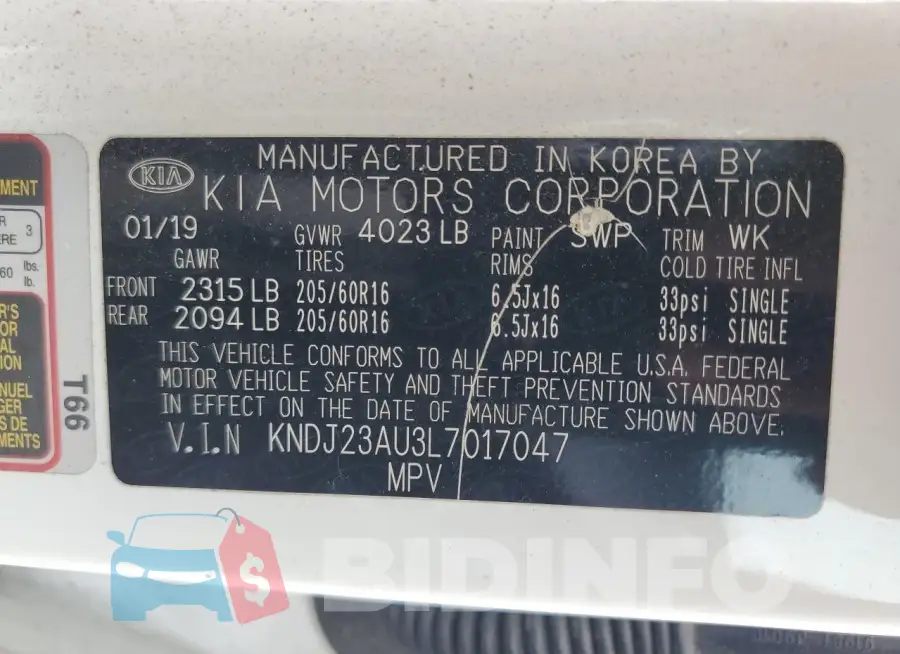 KNDJ23AU3L7017047 Photo# 12
