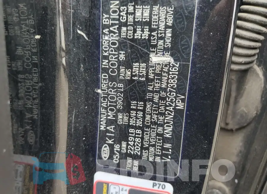 KNDJN2A25G7383162 Photo# 12