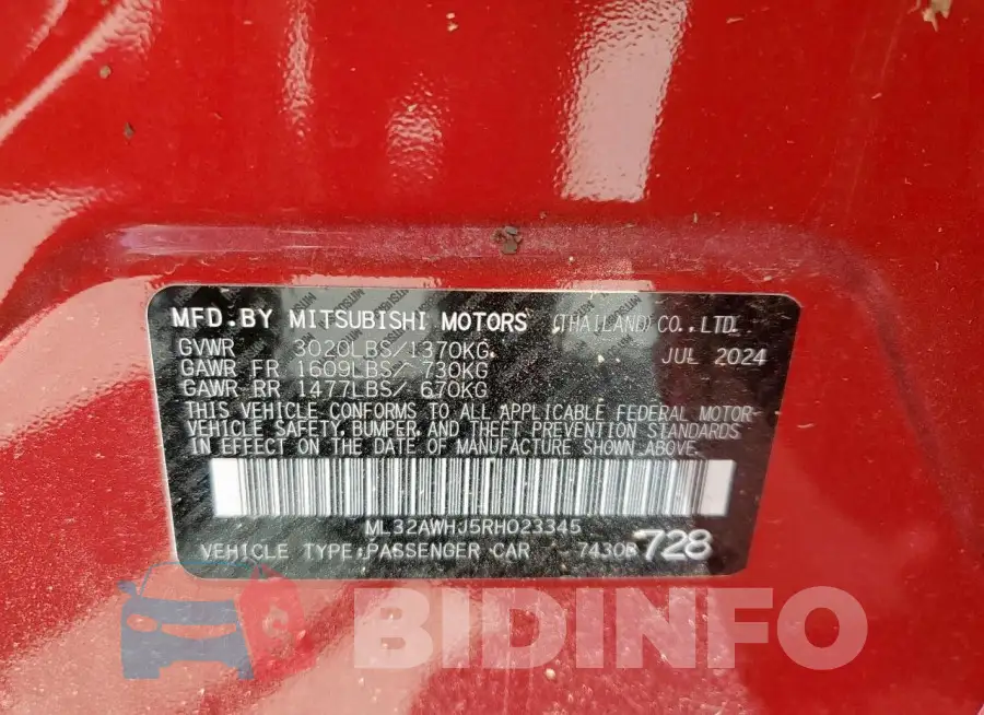 ML32AWHJ5RH023345 Photo# 12