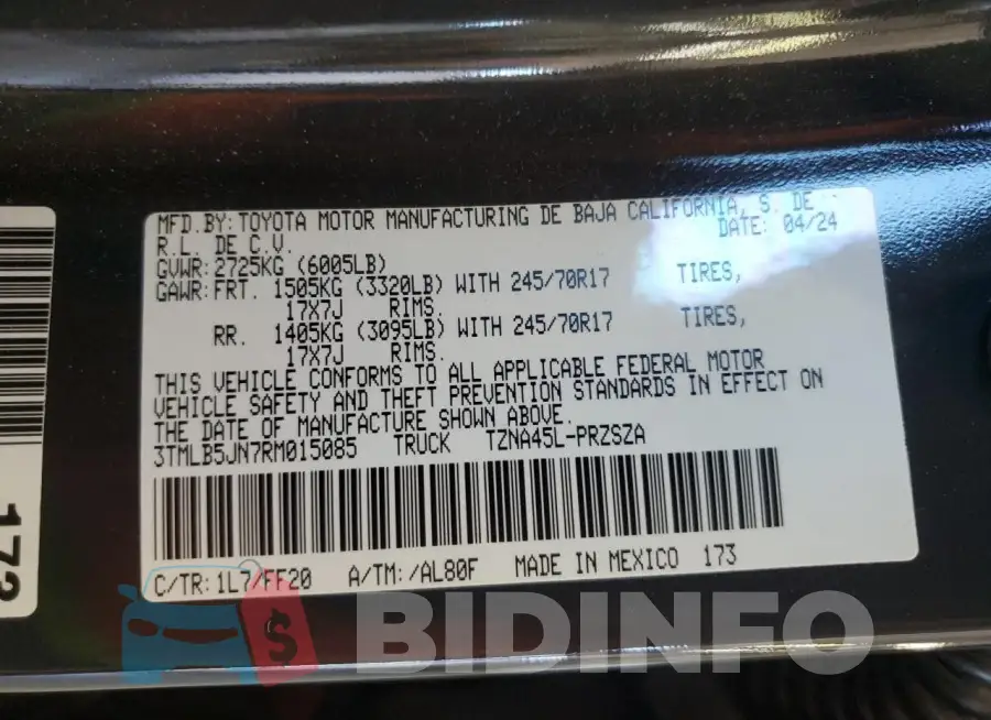3TMLB5JN7RM015085 Photo# 13