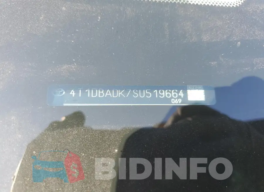 4T1DBADK7SU519664 Photo# 12