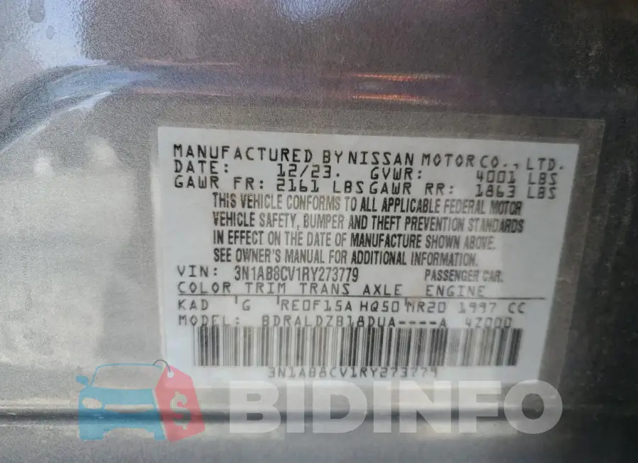 3N1AB8CV1RY273779 Photo# 13
