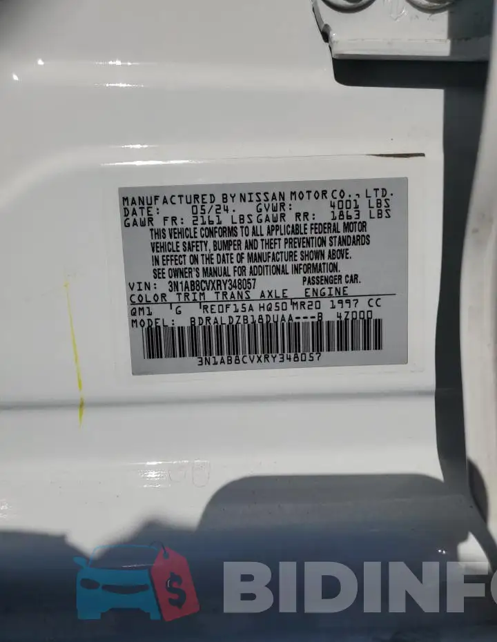 3N1AB8CVXRY348057 Photo# 12