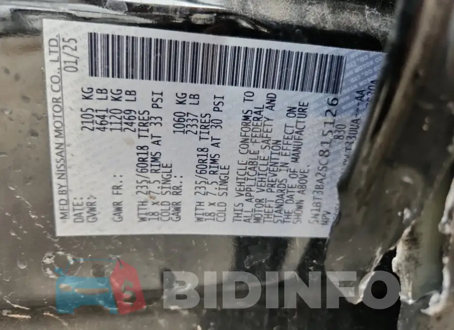 5N1BT3BA2SC815126 Photo# 12