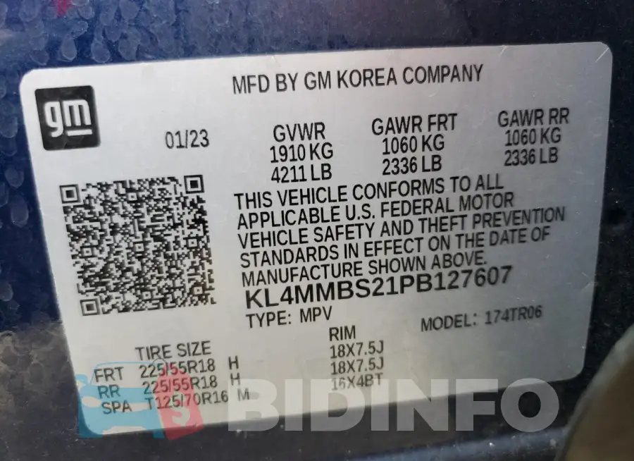 KL4MMBS21PB127607 Photo# 13