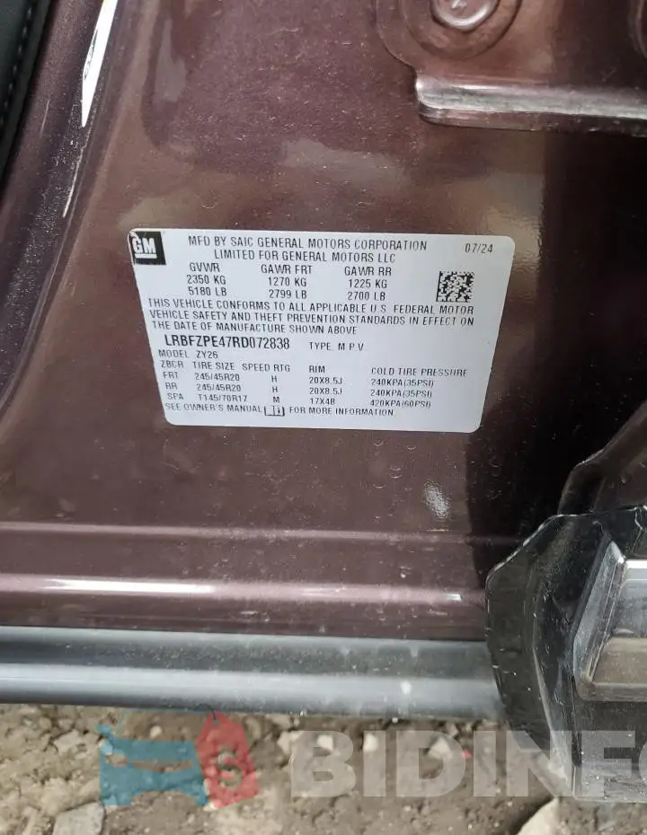 LRBFZPE47RD072838 Photo# 12