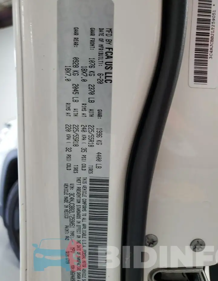 3C4NJCBB2LT259051 Photo# 12