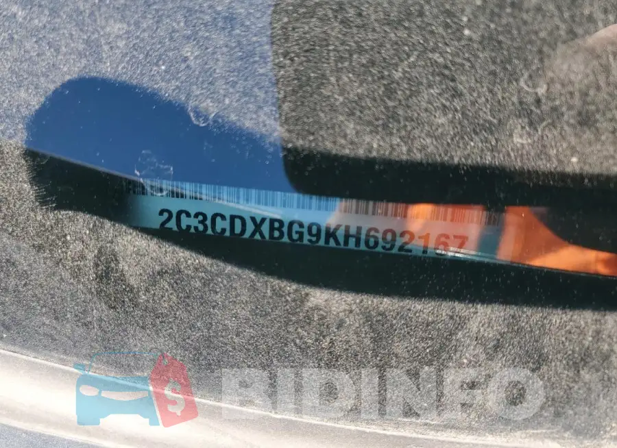 2C3CDXBG9KH692167 Photo# 13