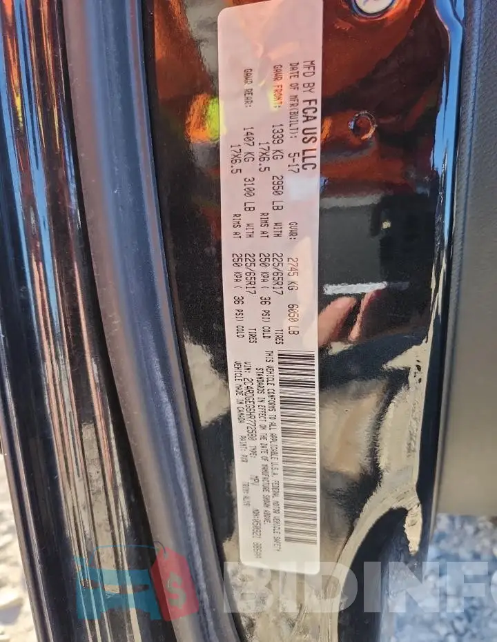 2C4RDGEG6HR772580 Photo# 13