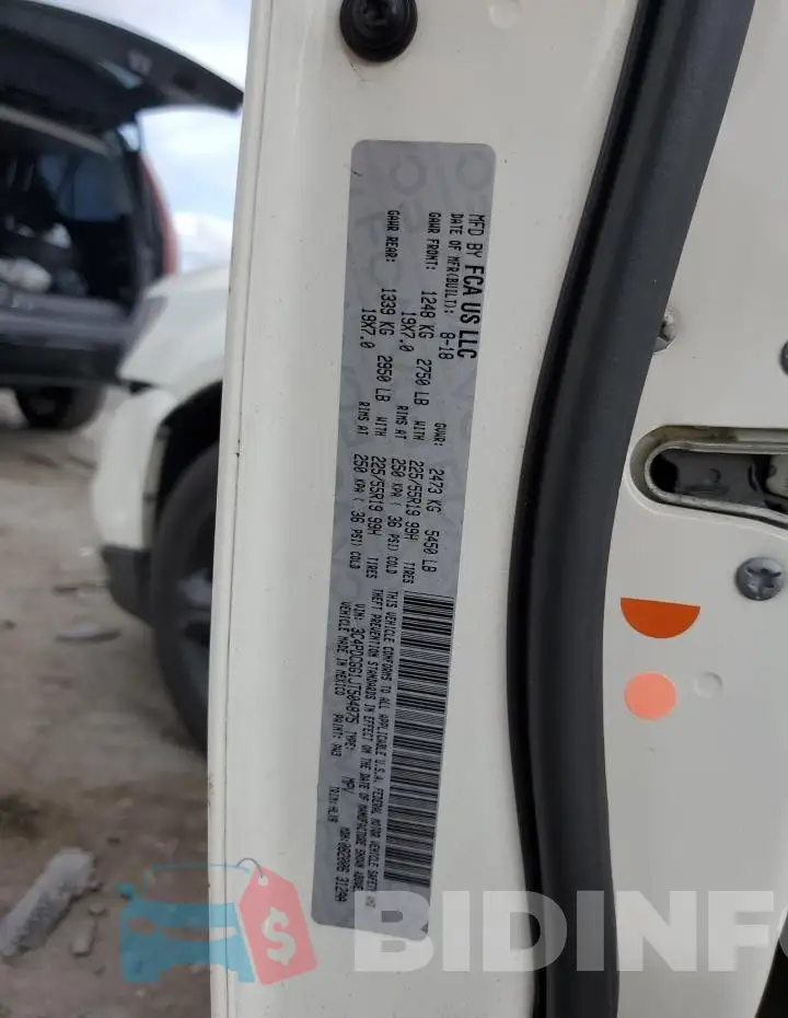 3C4PDCGG1JT504875 Photo# 13