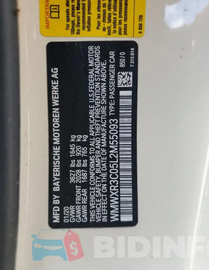 WMWXR3C05L2M55093 Photo# 12