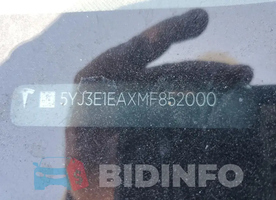 5YJ3E1EAXMF852000 Photo# 12