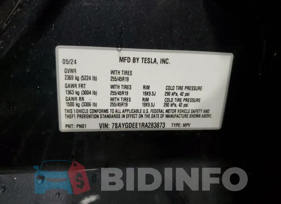 7SAYGDEE1RA283873 Photo# 14