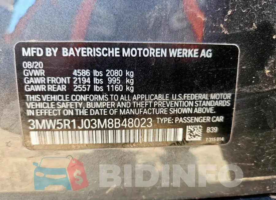 3MW5R1J03M8B48023 Photo# 12
