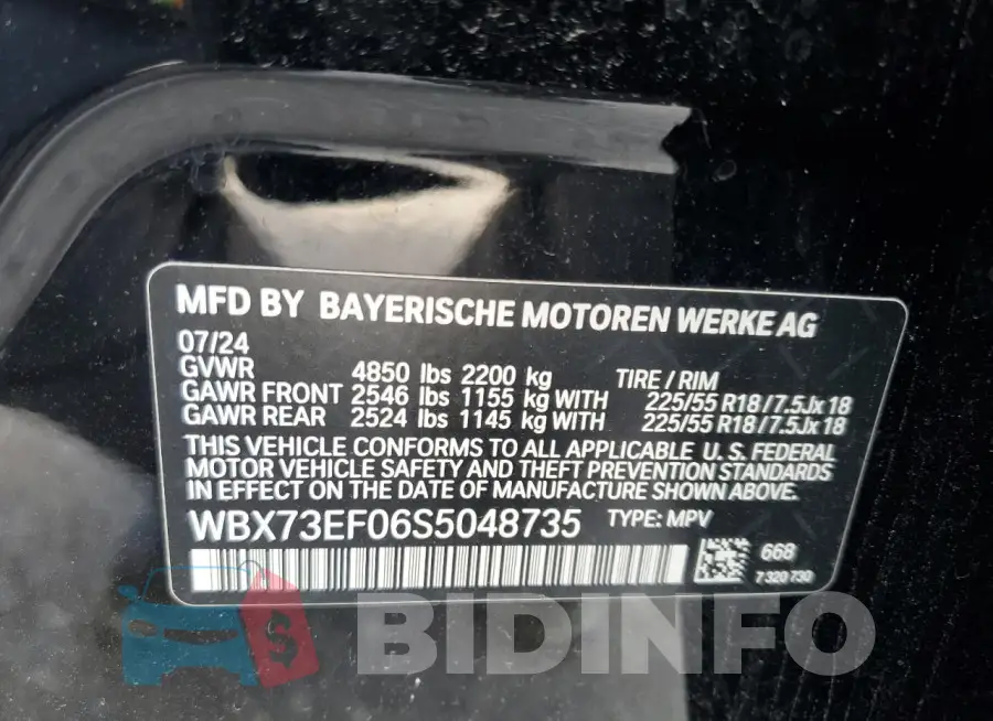 WBX73EF06S5048735 Photo# 13