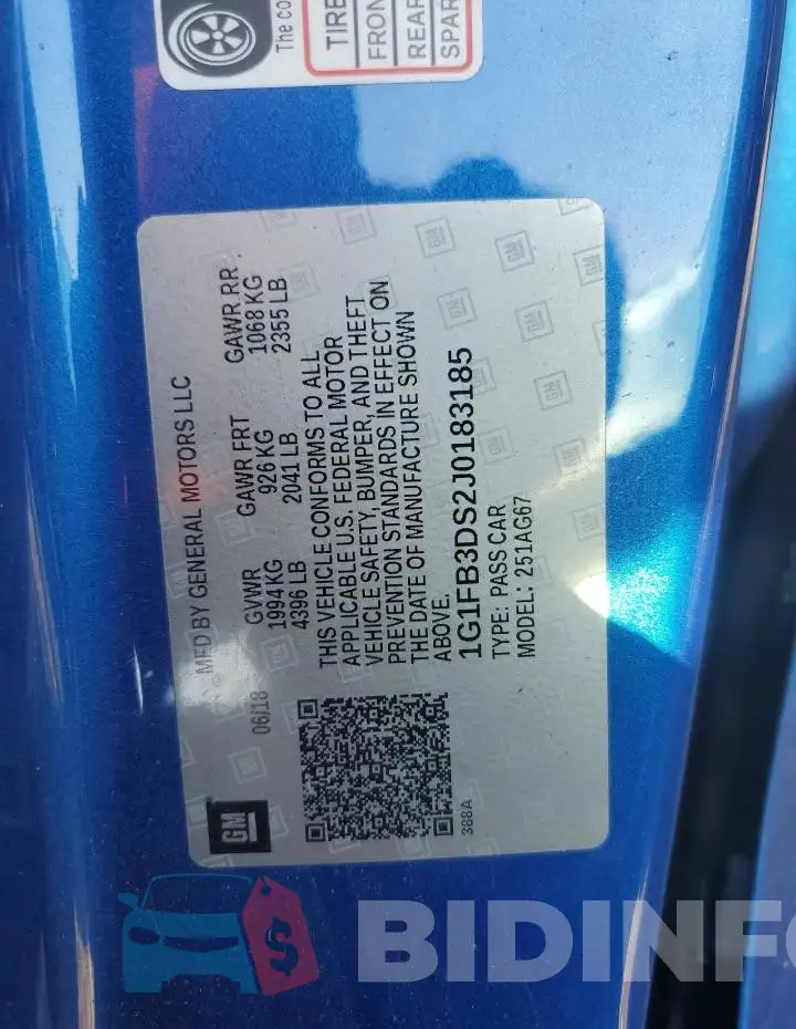 1G1FB3DS2J0183185 Photo# 12