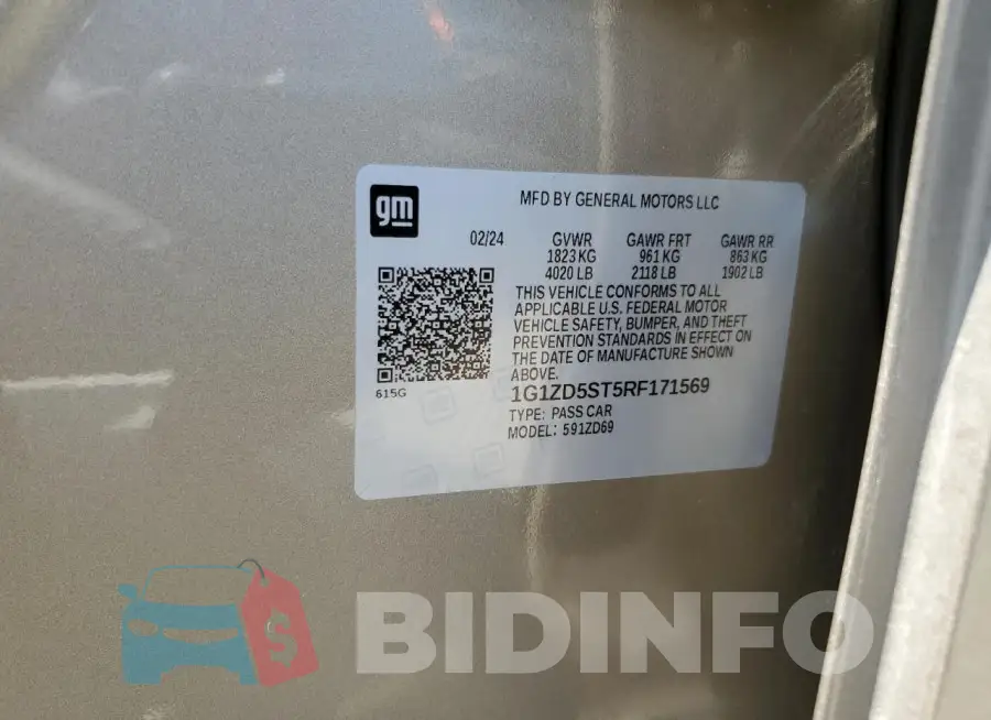 1G1ZD5ST5RF171569 Photo# 12