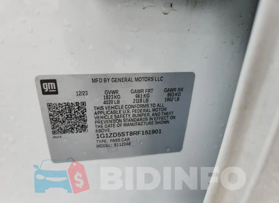 1G1ZD5ST8RF151901 Photo# 13