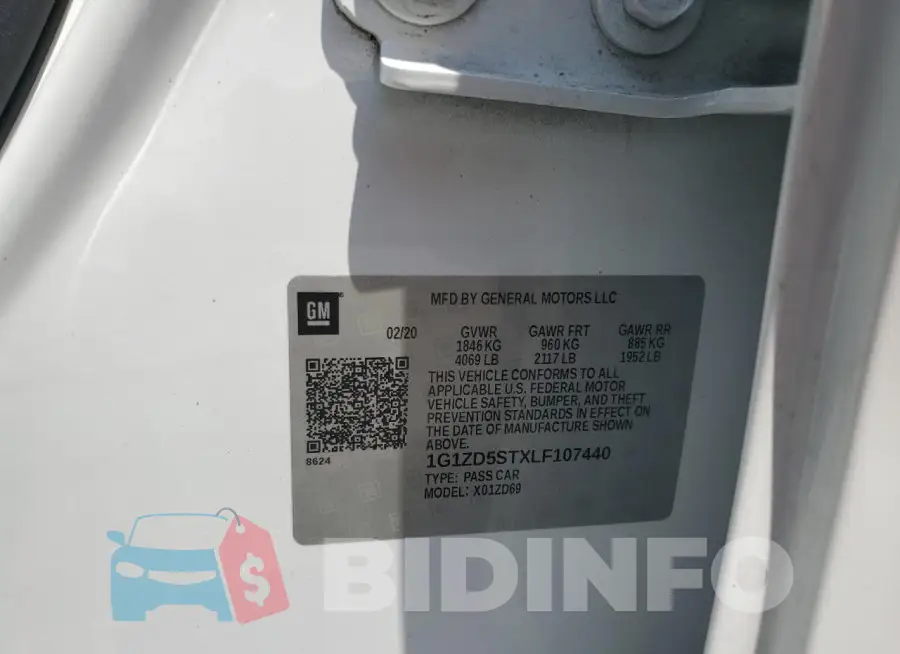 1G1ZD5STXLF107440 Photo# 12