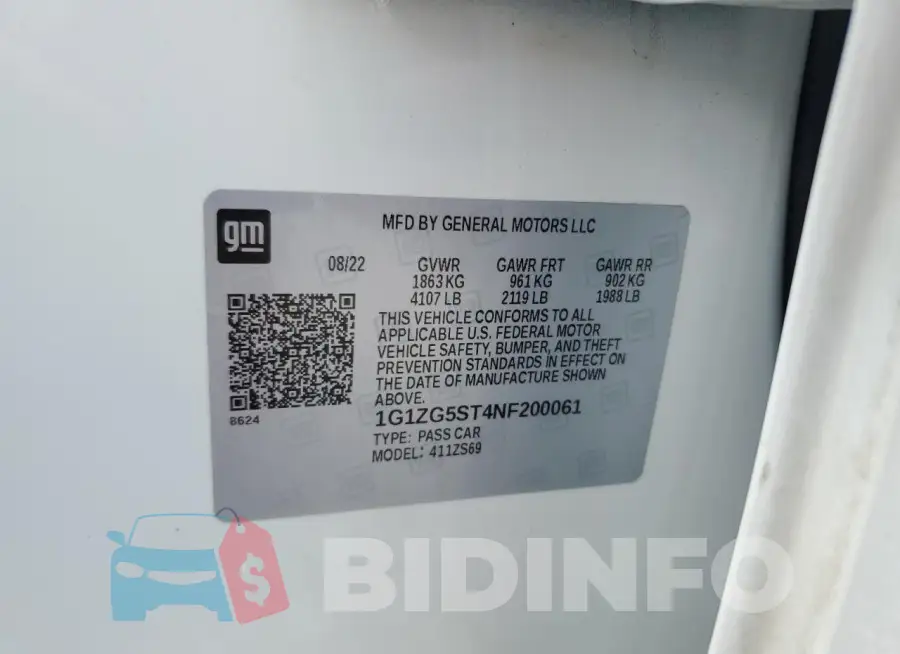 1G1ZG5ST4NF200061 Photo# 12