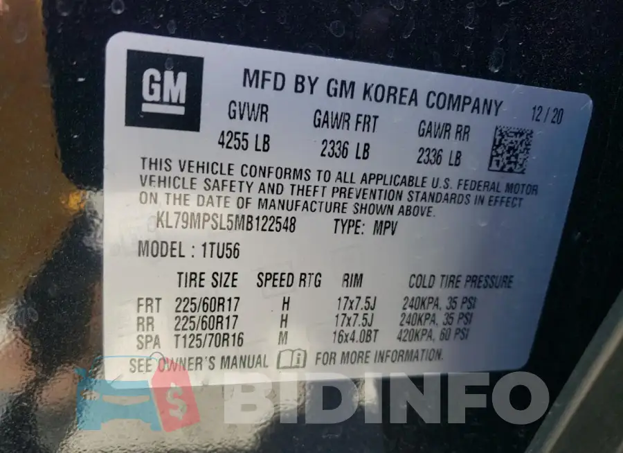 KL79MPSL5MB122548 Photo# 13