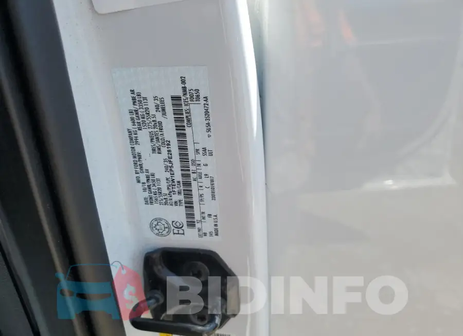 1FTEW1EP5JFE28192 Photo# 12