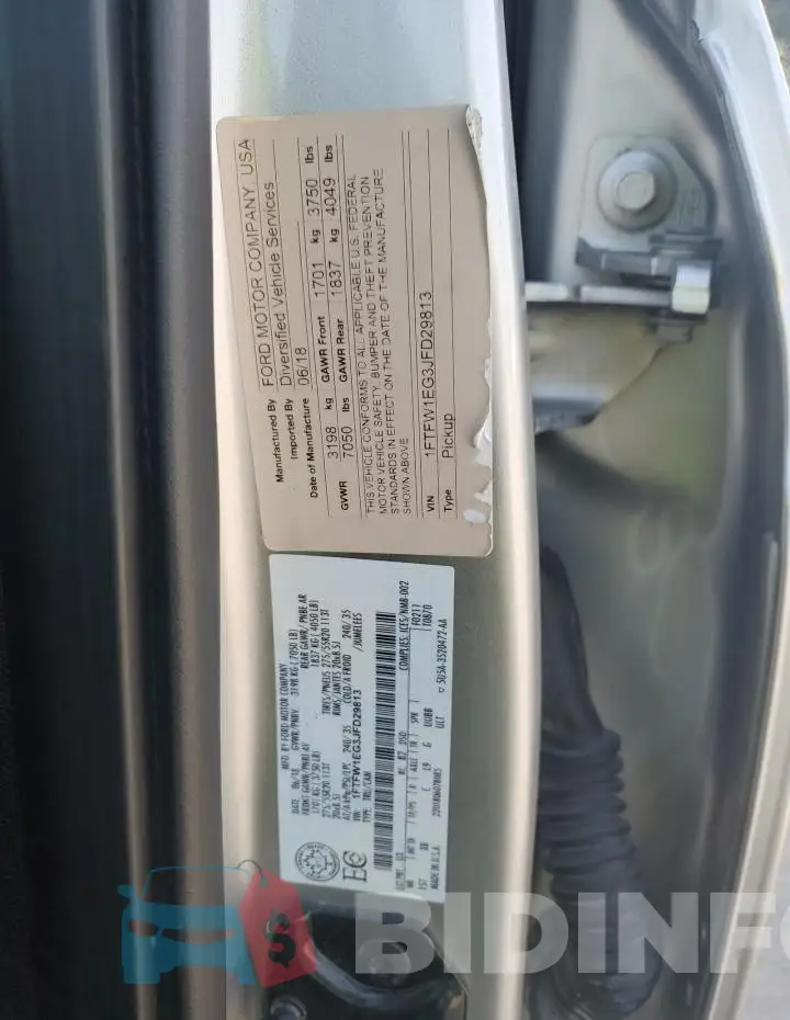 1FTFW1EG3JFD29813 Photo# 12