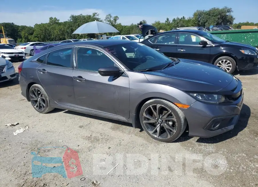 2HGFC2F83MH556574 Photo# 4