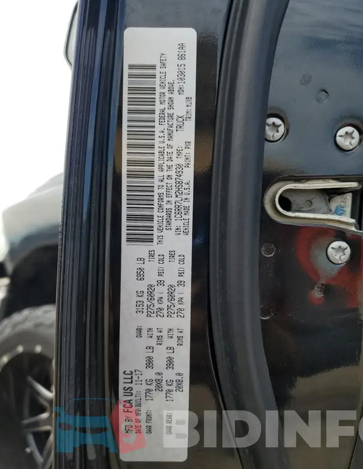 1C6RR7LM2HS874930 Photo# 12