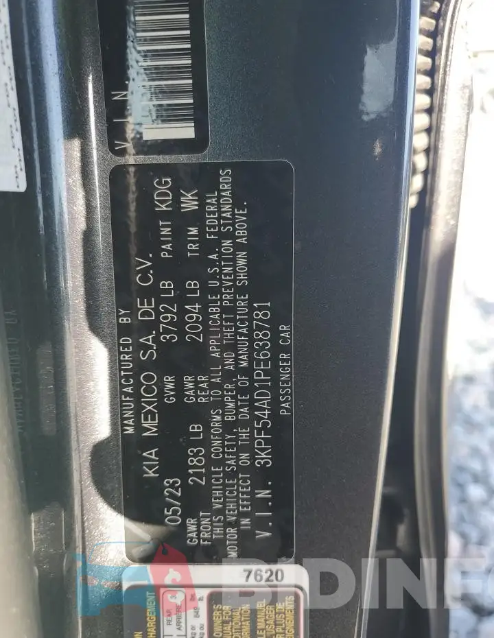 3KPF54AD1PE638781 Photo# 12