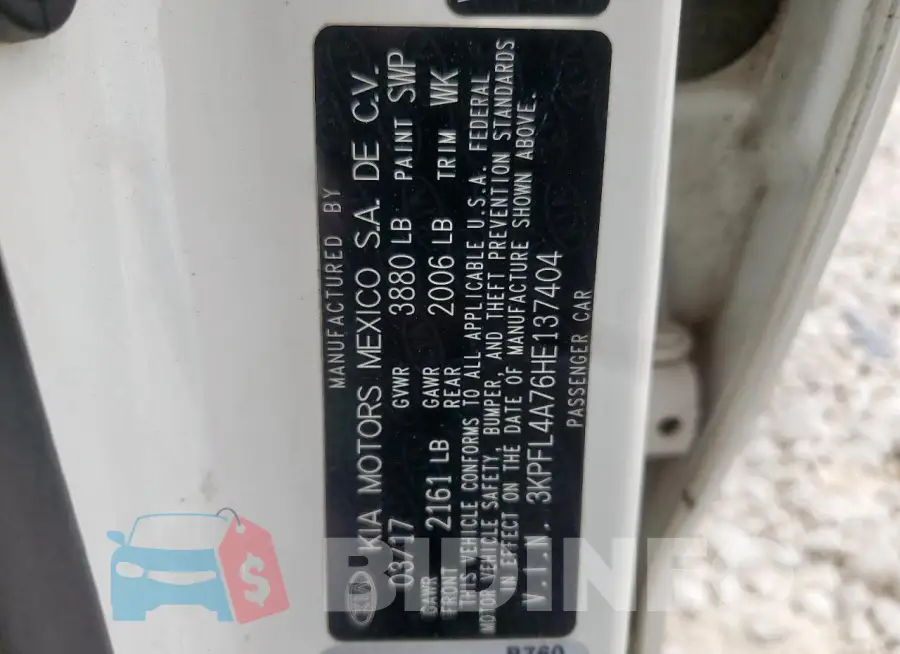 3KPFL4A76HE137404 Photo# 12