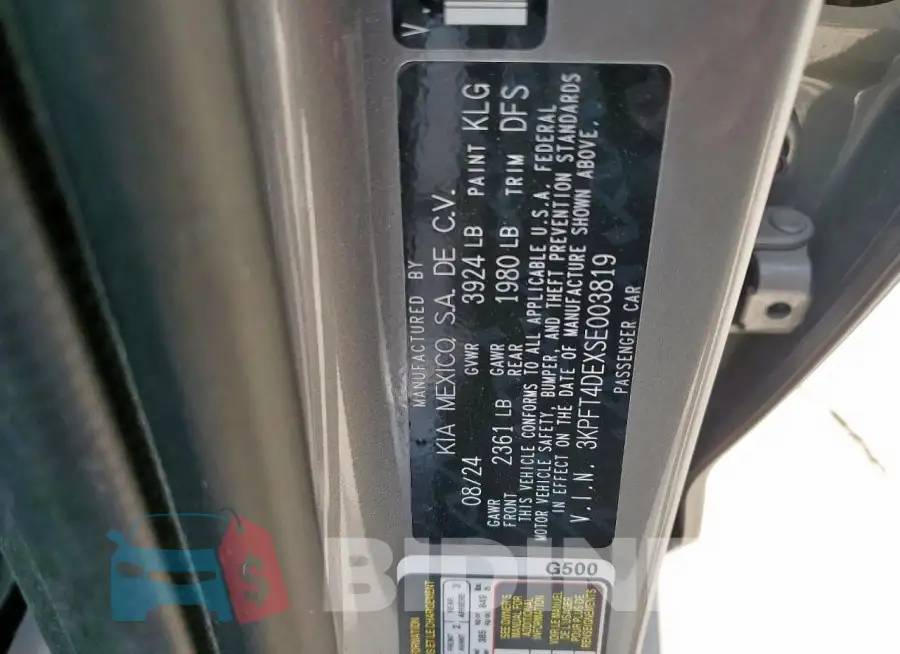 3KPFT4DEXSE003819 Photo# 12