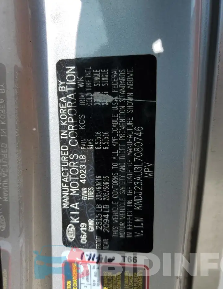 KNDJ23AU3L7080746 Photo# 14