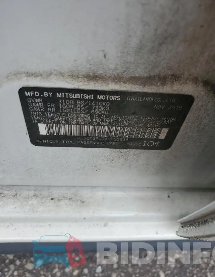 ML32F3FJ7KHF05536 Photo# 12