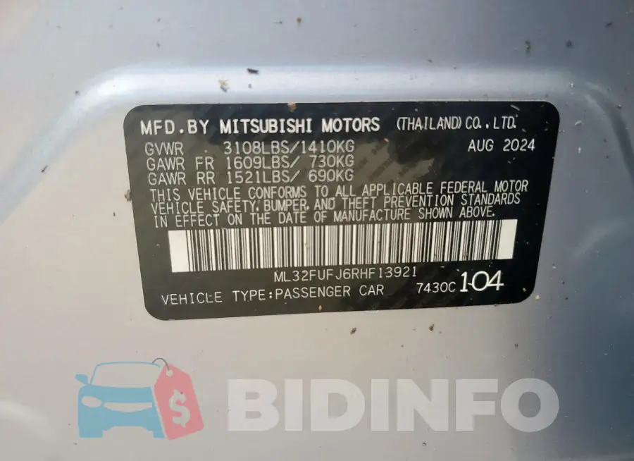 ML32FUFJ6RHF13921 Photo# 12