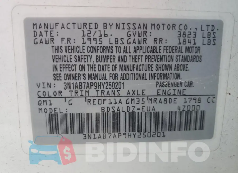 3N1AB7AP9HY250201 Photo# 12