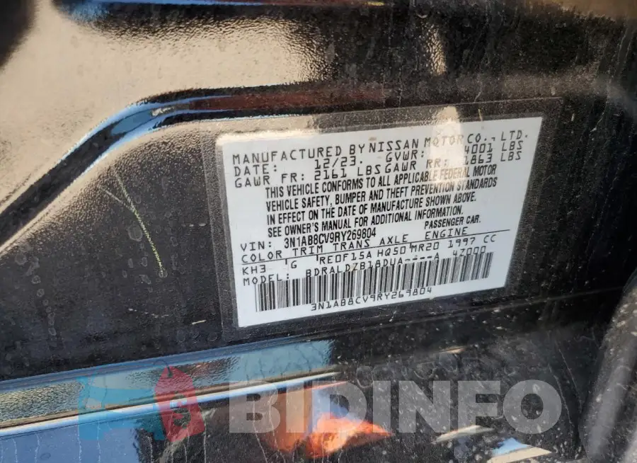 3N1AB8CV9RY269804 Photo# 12