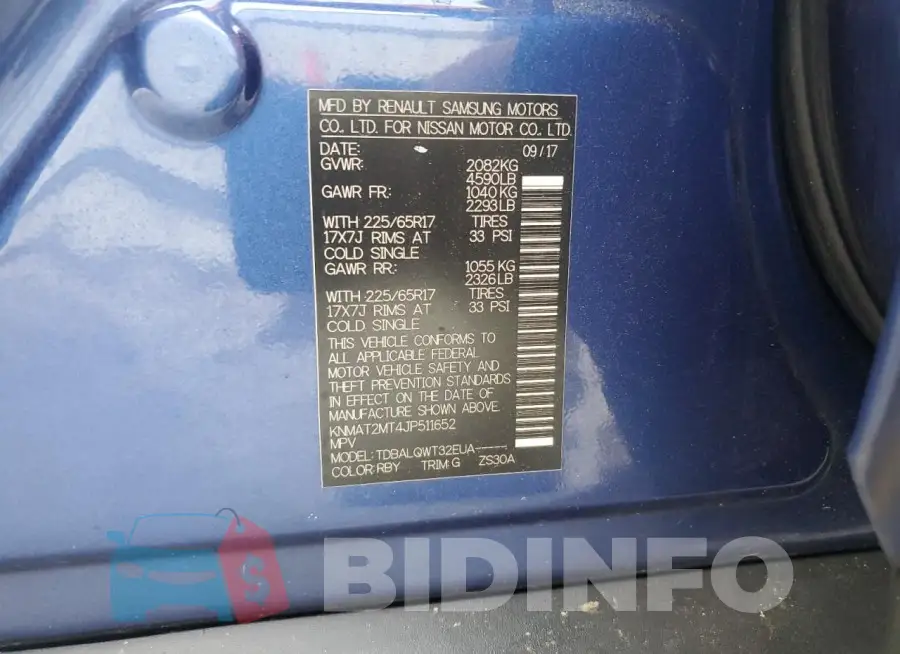 KNMAT2MT4JP511652 Photo# 13