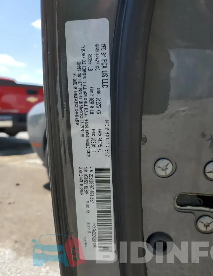 2C3CDZGG5HH611887 Photo# 12
