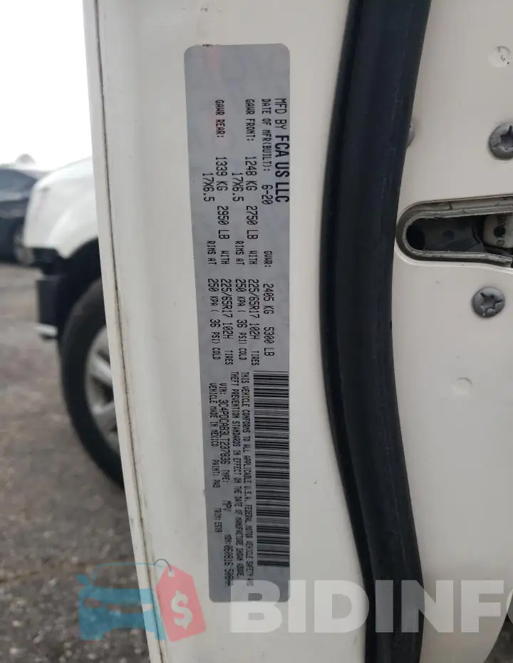 3C4PDCAB3LT237836 Photo# 14