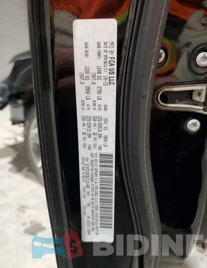 3C4PDDGG9GT151087 Photo# 12