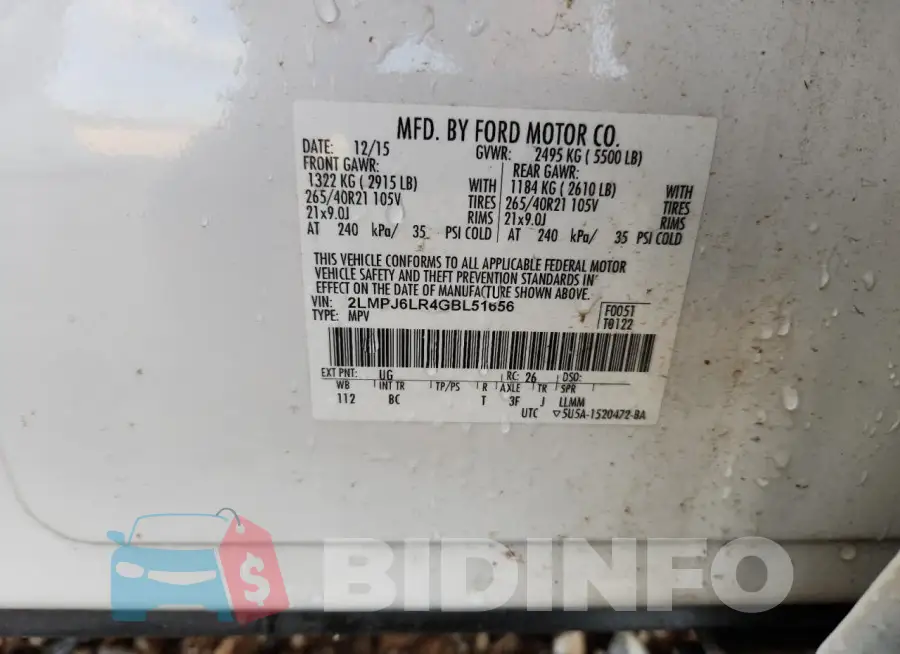 2LMPJ6LR4GBL51656 Photo# 14